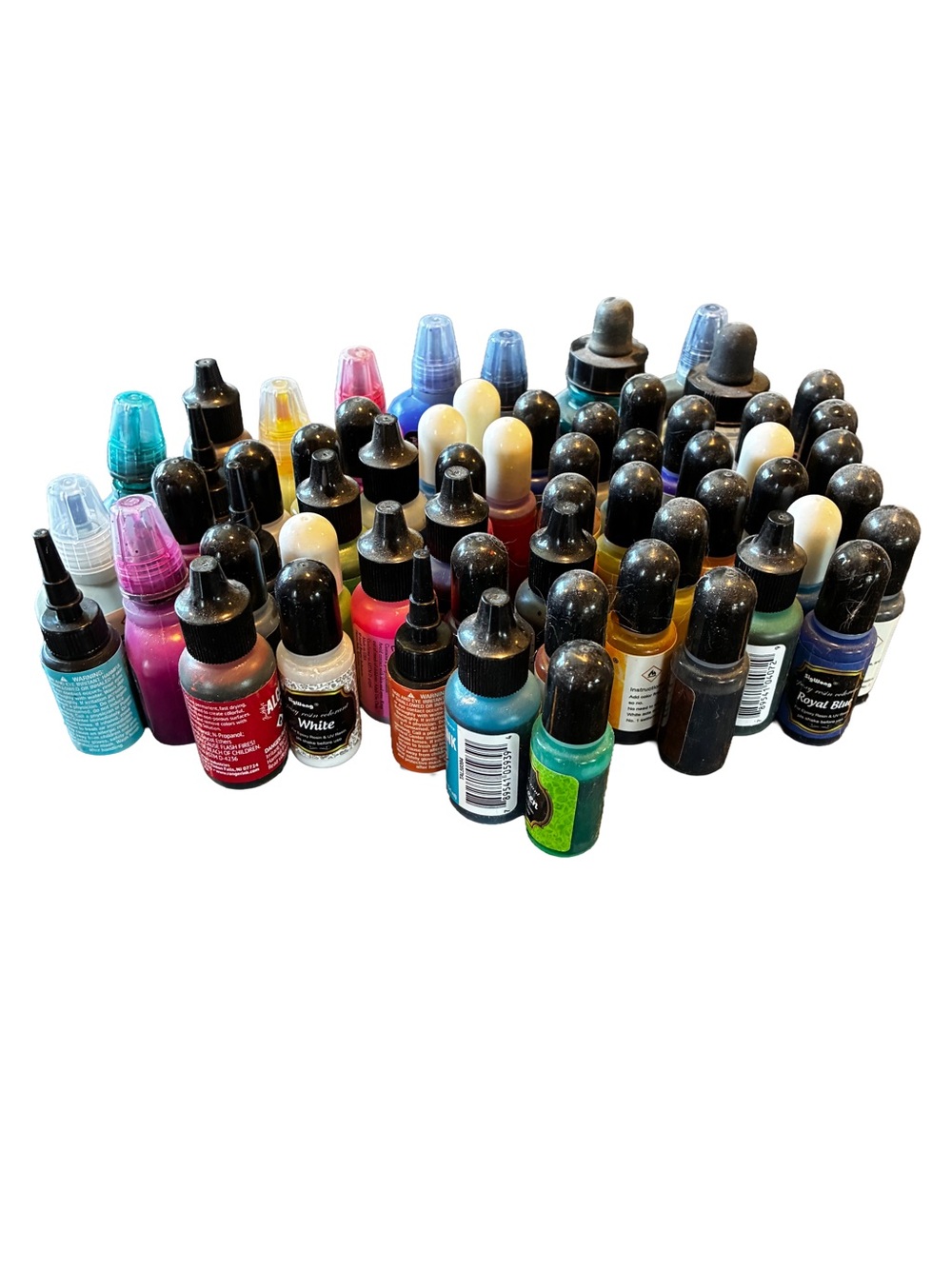 Huge Mixed Media Ink Lot Alcohol Resin Acrylic Art Supplies Destash Bundle 59